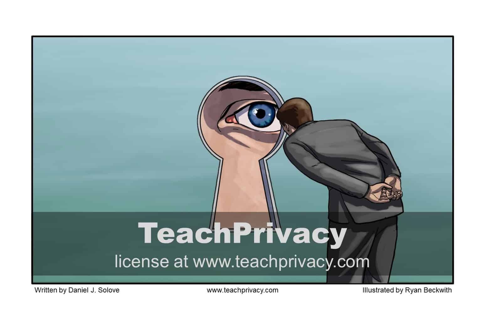 TeachPrivacy Cartoon - Mutual Surveillance