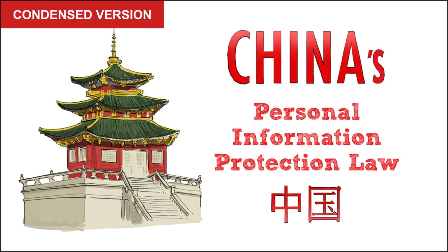 China PIPL Training condensed
