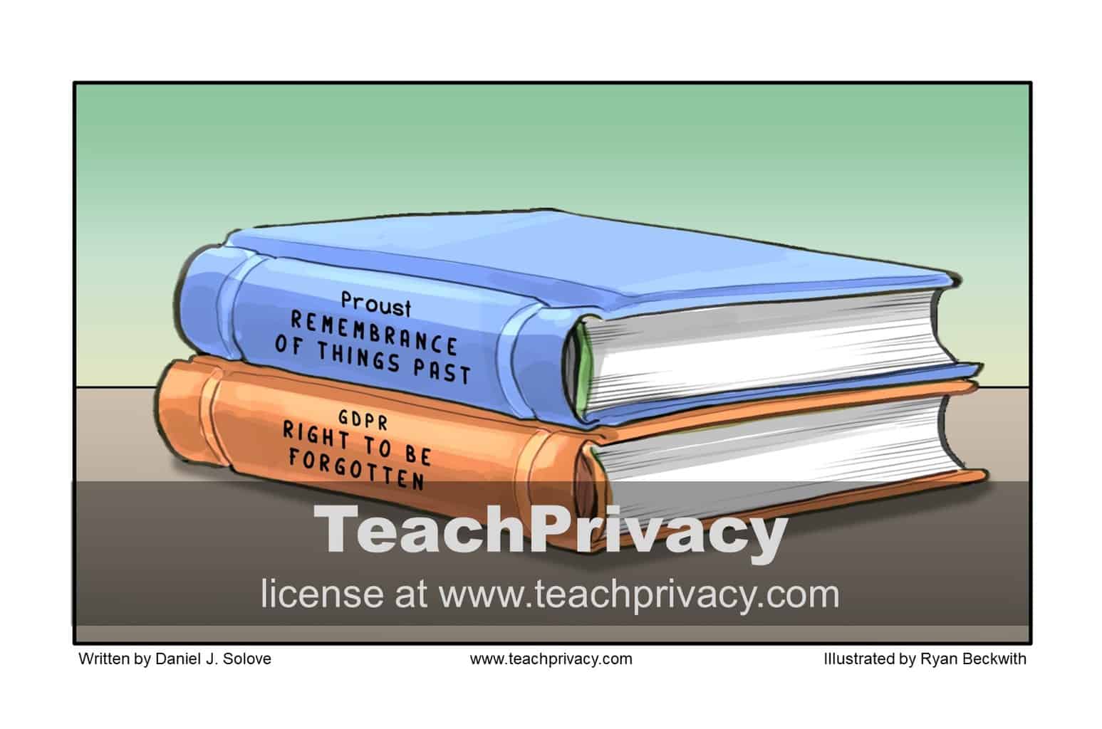 TeachPrivacy Cartoon - Right to Be Forgotten