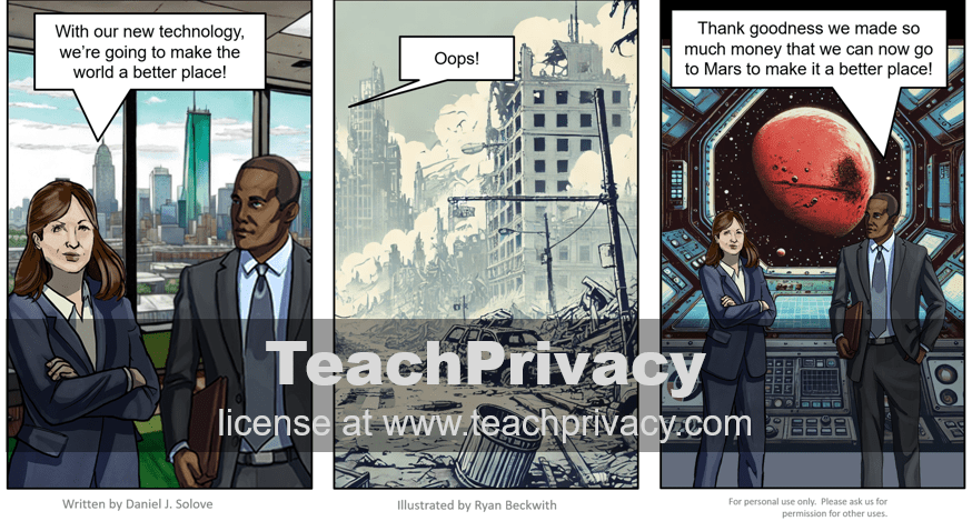 Cartoon: Technology Makes the World Place a Better