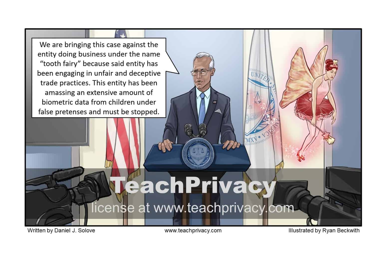 TeachPrivacy Cartoon - FTC Section 5 Enforcement