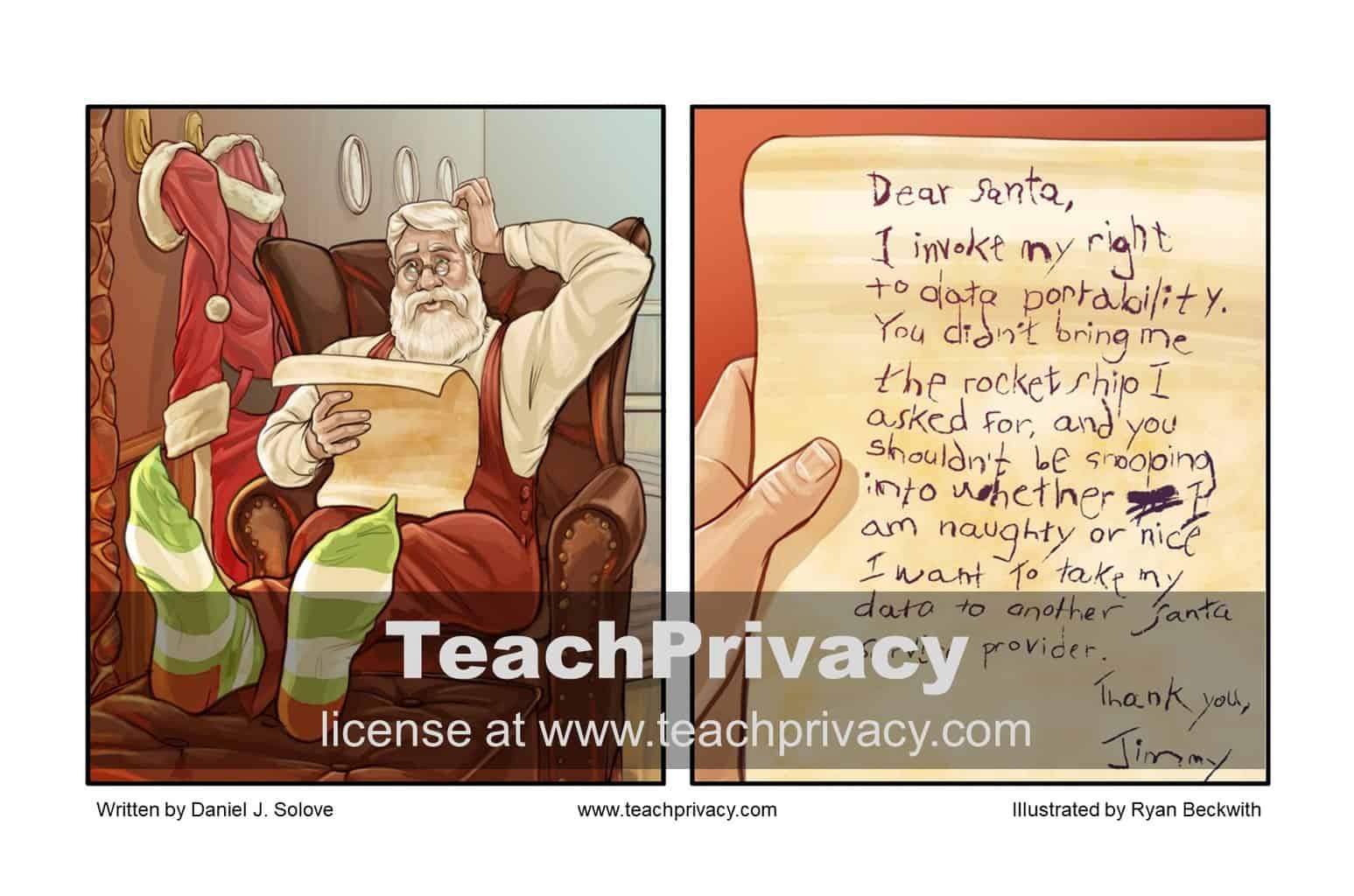 TeachPrivacy Cartoon - Data Portability