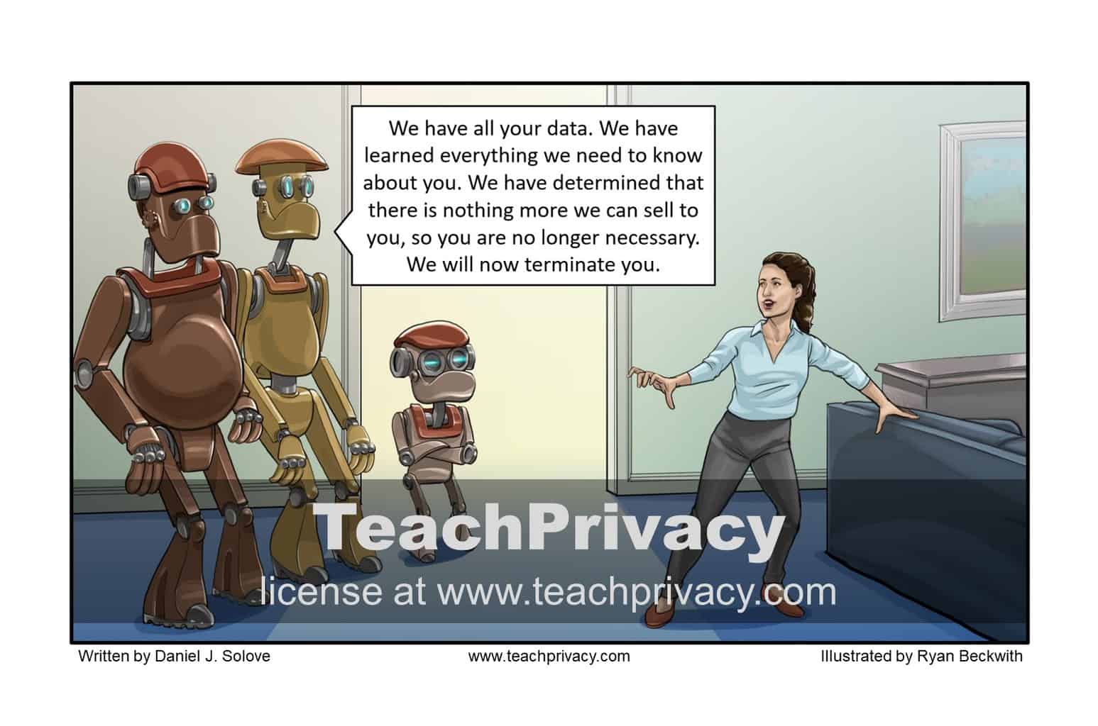 TeachPrivacy Cartoon - Machine Learning