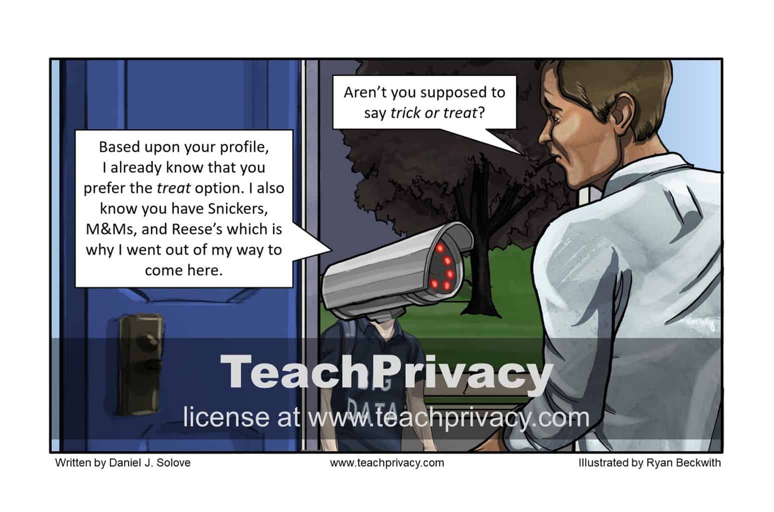 Cartoon - Big Data Halloween